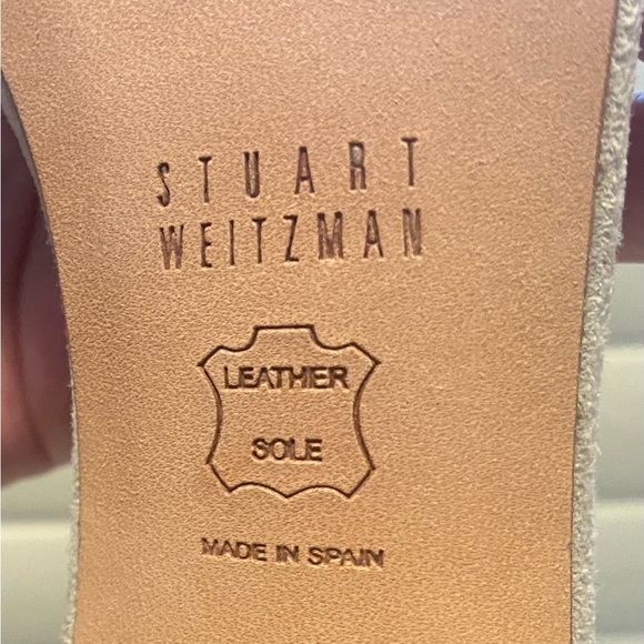Stuart Weitzman Suede Fringed Stilettos - Picture 4 of 11